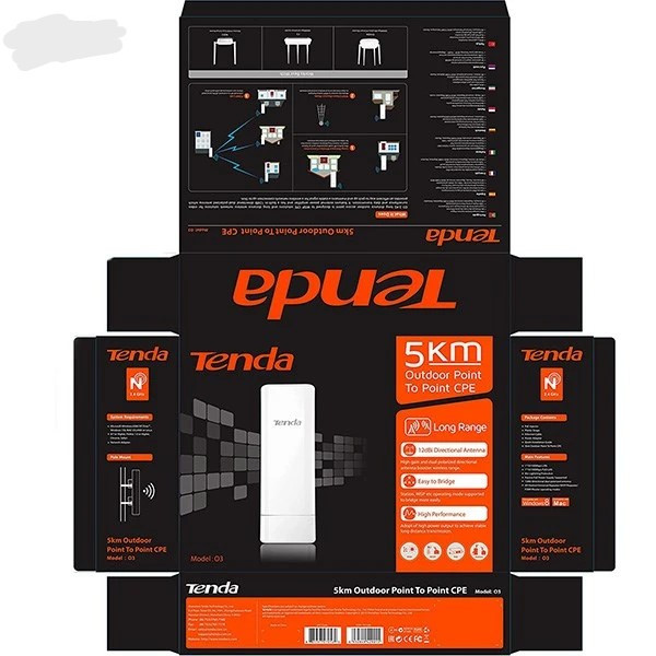 اکسس پوینت بیسیم و Outdoor تندا مدل O3