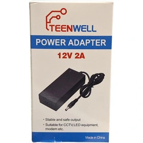 آداپتور 12 ولت 2 آمپر برند TEENWELL