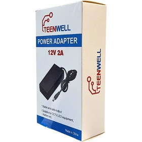 آداپتور 12 ولت 2 آمپر برند TEENWELL